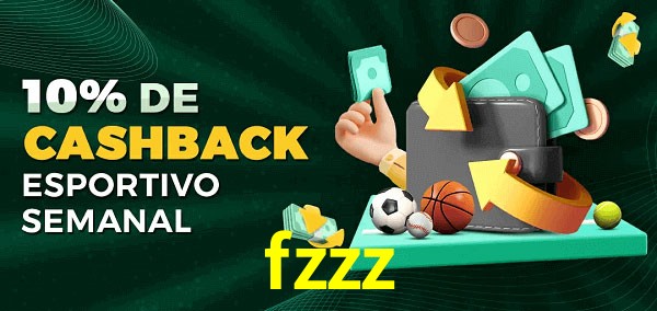 10% de bônus de cashback na fzzz